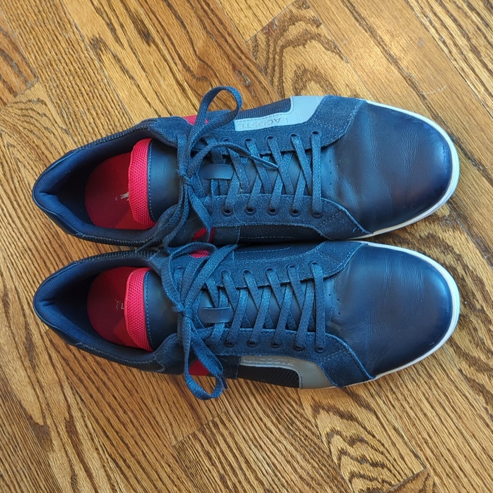 Lacoste leather sneakers